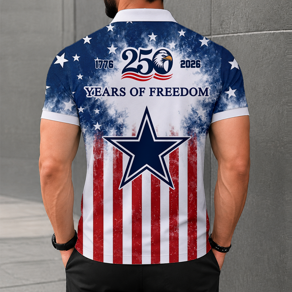 MEGA SALE - NEW CUSTOMIZED NFL21 DCB DALLAS COWBOYS POLO SHIRT, ZIP POLO SHIRT & T-SHIRTS