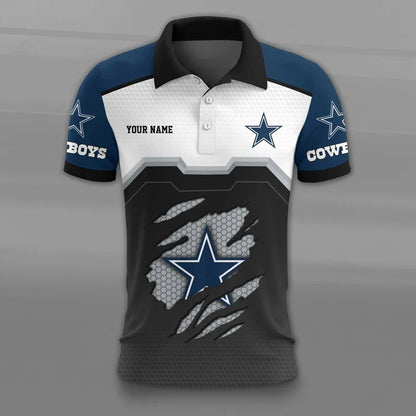 VIRAL EDITION - NEW CUSTOMIZED NFL21 DCB DALLAS COWBOYS T-SHIRT, POLO SHIRT, ZIP POLO SHIRT, SWEATSHIRT, HOODIE & ZIP HOODIE