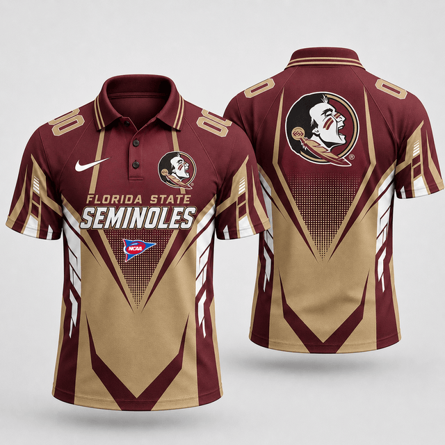 VIRAL EDITION - NEW CUSTOMIZED NCAA FBS21 FLS FLORIDA STATE SEMINOLES POLO SHIRT, ZIP POLO SHIRT, HOODIE, ZIP HOODIE, T-SHIRT & SWEATSHIRT