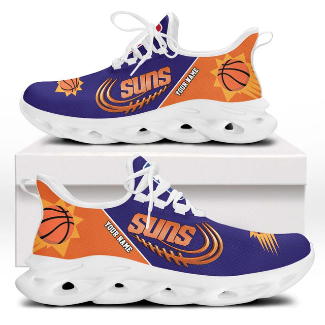 FINAL SALE - NEW CUSTOMIZED NBA21 PSU PHOENIX SUNS PREMIUM CLUNKY SNEAKERS