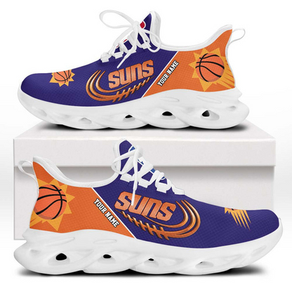 FINAL SALE - NEW CUSTOMIZED NBA21 PSU PHOENIX SUNS PREMIUM CLUNKY SNEAKERS