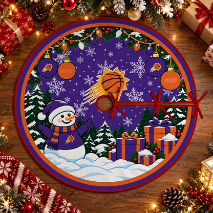 [FAN FAVORITE] NEW CUSTOMIZED NBA21 PSU PHOENIX SUNS CHRISTMAS TREE SKIRT