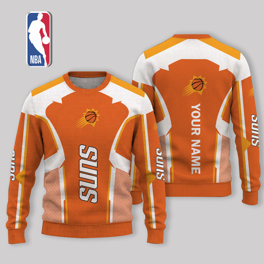LIMITED EDITION - NEW CUSTOMIZED NBA21 PSU PHOENIX SUNS UGLY SWEATER