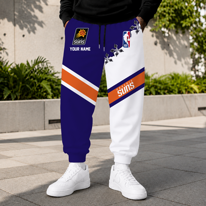 FINAL SALE - NEW CUSTOMIZED NBA21 PSU PHOENIX SUNS SWEATPANTS