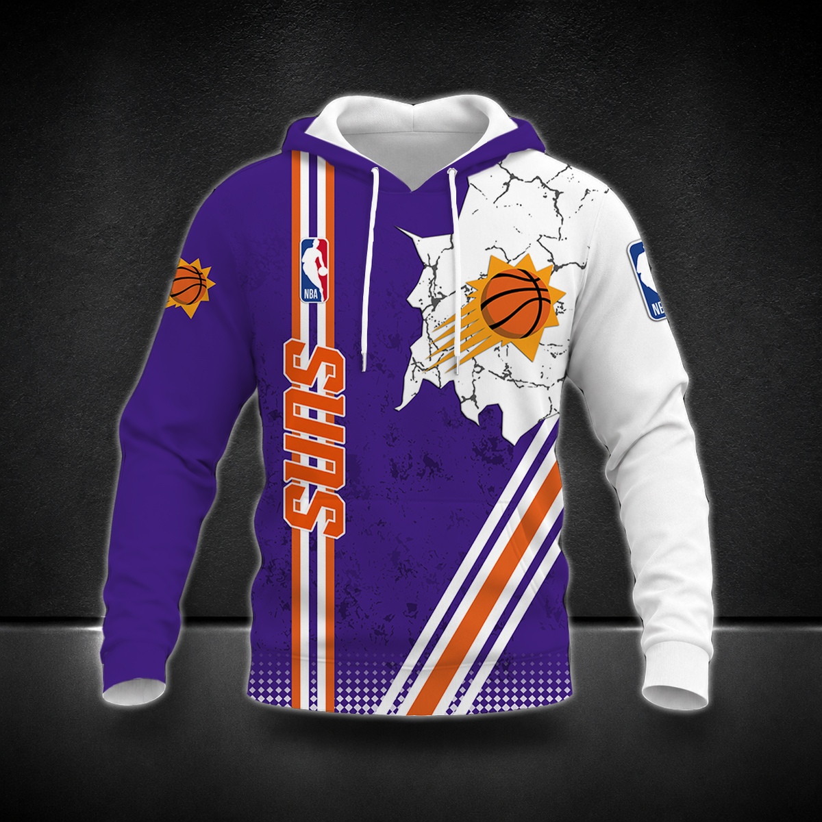 FINAL SALE - NEW CUSTOMIZED NBA21 PSU PHOENIX SUNS T-SHIRT, POLO SHIRT, ZIP POLO SHIRT, SWEATSHIRT, HOODIE & ZIP HOODIE