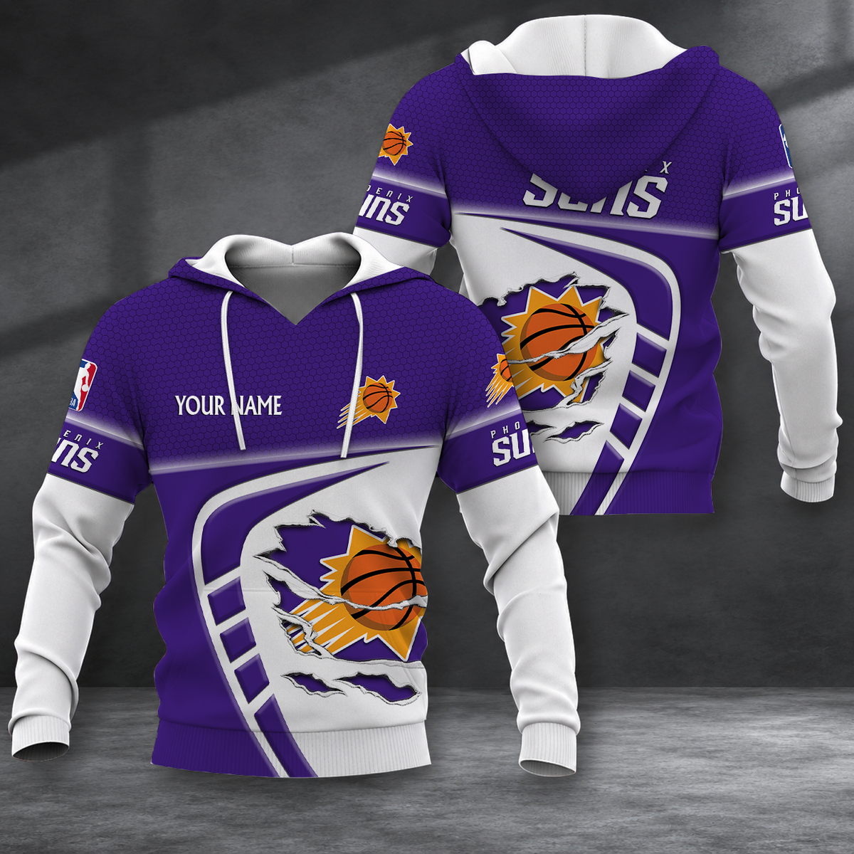 FINAL SALE - NEW CUSTOMIZED NBA21 PSU PHOENIX SUNS T-SHIRT, POLO SHIRT, ZIP POLO SHIRT, SWEATSHIRT, HOODIE & ZIP HOODIE