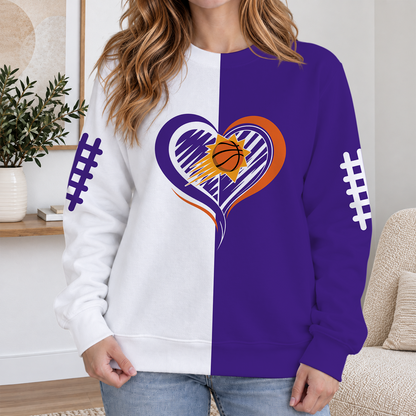 EXCLUSIVE EDITION - NEW CUSTOMIZED NBA21 PSU PHOENIX SUNS RIBBED HOODIE & SWEATSHIRT