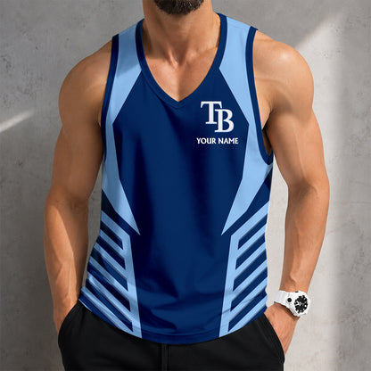 ELITE EDITION - NEW CUSTOMIZED MLB21 TAMPA BAY RAYS UNISEX TANK TOP