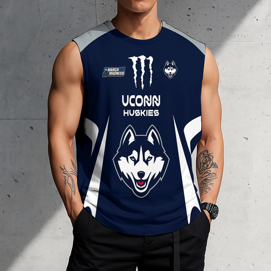 ACTIVE OFFER - NEW CUSTOMIZED | NCAA MAM21 UCH UC HUSKIES MEN'S GYM SHIRT