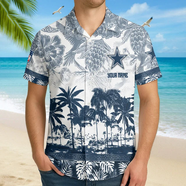 [SPECIAL OFFER] NEW CUSTOMIZED NFL21 DCB DALLAS COWBOYS UNISEX HAWAIIAN SHIRT