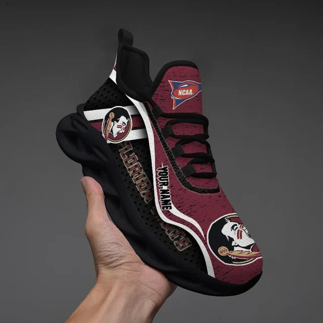 HOT DEAL - NEW CUSTOMIZED NCAA FBS21 FLS FLORIDA STATE SEMINOLES CLUNKY SNEAKERS