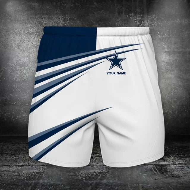 VIRAL EDITION - NEW CUSTOMIZED NFL21 DCB DALLAS COWBOYS POLO, T-SHIRT & SHORT PANTS SET