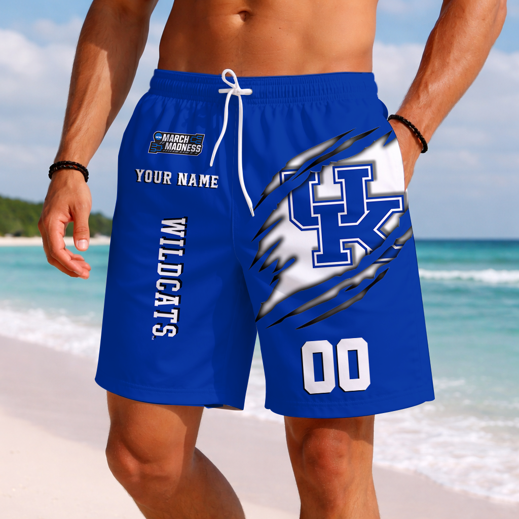 LIMITED DROP - NEW CUSTOMIZED | NCAA MAM22 KEW KE WILDCATS SHORT PANTS