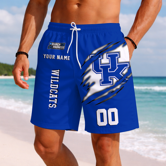 LIMITED DROP - NEW CUSTOMIZED | NCAA MAM22 KEW KE WILDCATS SHORT PANTS