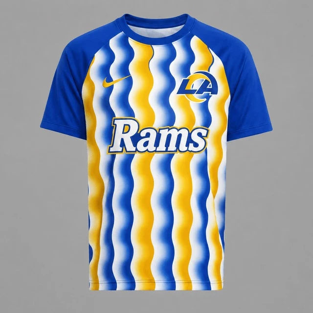VIRAL EDITION - NEW CUSTOMIZED NFL22 LAR LOS ANGELES RAMS T-SHIRT, POLO SHIRT, ZIP POLO SHIRT, SWEATSHIRT, HOODIE & ZIP HOODIE