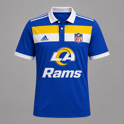 VIRAL EDITION - NEW CUSTOMIZED NFL22 LAR LOS ANGELES RAMS T-SHIRT, POLO SHIRT, ZIP POLO SHIRT, SWEATSHIRT, HOODIE & ZIP HOODIE