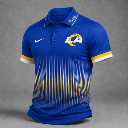 SPECIAL EDITION - NEW CUSTOMIZED NFL22 LAR LOS ANGELES RAMS T-SHIRT, POLO SHIRT, ZIP POLO SHIRT, SWEATSHIRT, HOODIE & ZIP HOODIE