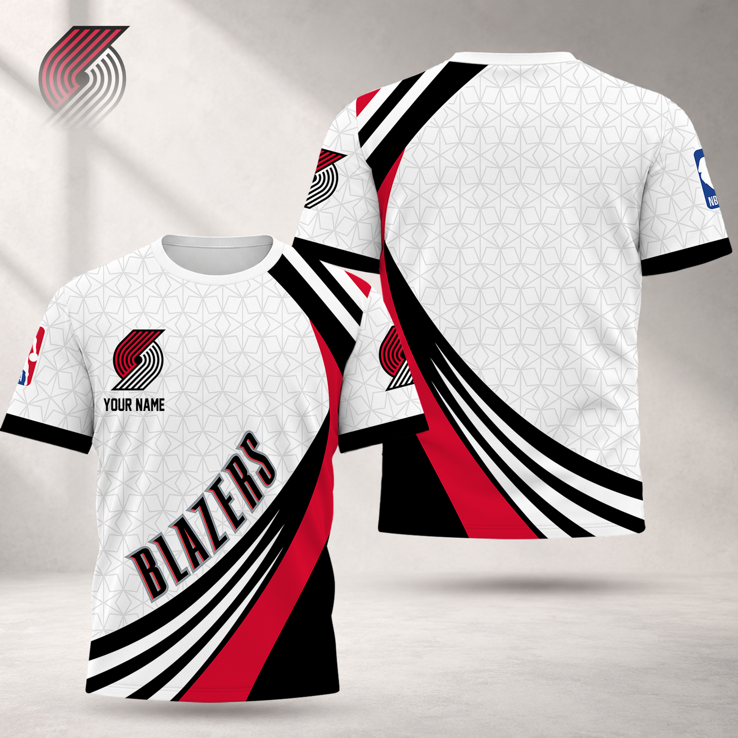 FINAL SALE - NEW CUSTOMIZED NBA22 PTB PORTLAND TRAIL BLAZERS T-SHIRT, POLO SHIRT, ZIP POLO SHIRT, SWEATSHIRT, HOODIE & ZIP HOODIE