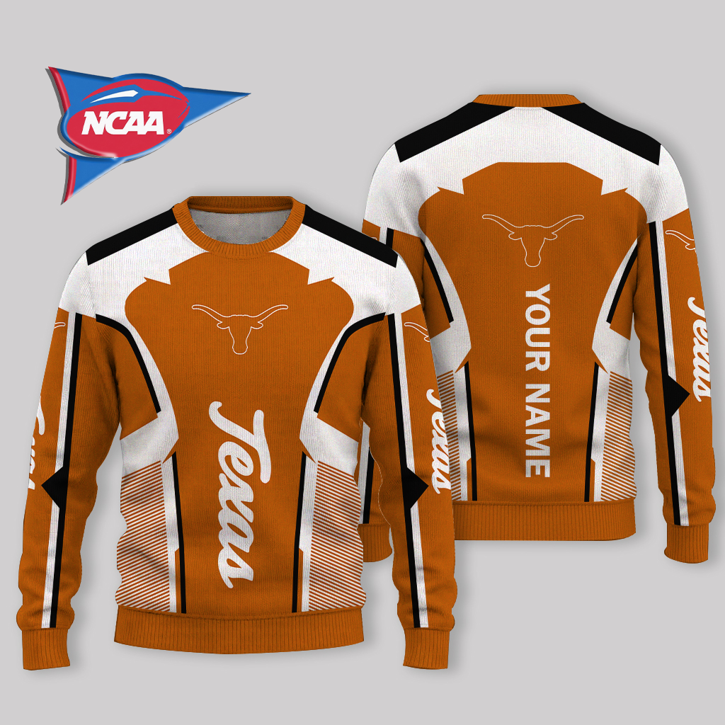 LIMITED EDITION - NEW CUSTOMIZED NCAA FBS22 TXL TEXAS LONGHORNS UGLY SWEATER