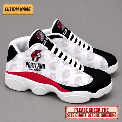 SPECIAL EDITION - NEW CUSTOMIZED NBA22 PTB PORTLAND TRAIL BLAZERS AIR JORDAN 13 LOW TOP SNEAKER