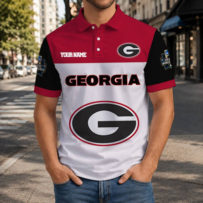 VIRAL EDITION - NEW CUSTOMIZED NCAA CWS23 GEB GEORGIA BULLDOGS T-SHIRT, POLO SHIRT, ZIP POLO SHIRT, SWEATSHIRT, HOODIE & ZIP HOODIE