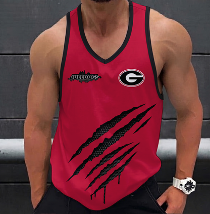 SPECIAL EDITION - NEW CUSTOMIZED NCAA CWS23 GEB GEORGIA BULLDOGS UNISEX TANK TOP