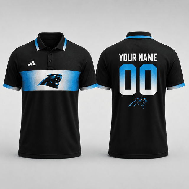 SPECIAL EDITION - NEW CUSTOMIZED NFL23 CLP CAROLINA PANTHERS T-SHIRT, POLO SHIRT, ZIP POLO SHIRT, SWEATSHIRT, HOODIE & ZIP HOODIE
