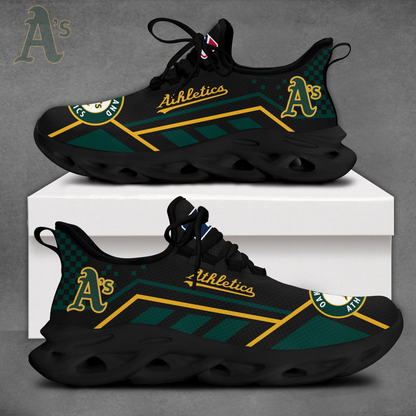 VIRAL EDITION - NEW CUSTOMIZED MLB23 OAS OAKLAND ATHLETICS MAX SOUL SHOES