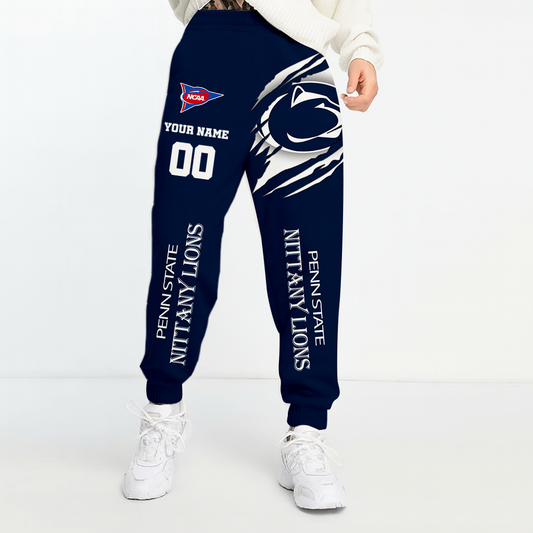 LIMITED DROP - NEW CUSTOMIZED | NCAA FBS23 PNL PS NITTANY LIONS UNISEX LONG PANTS
