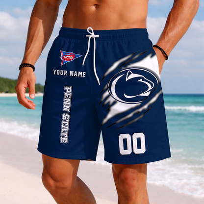 LIMITED DROP - NEW CUSTOMIZED | NCAA FBS23 PNL PS NITTANY LIONS SHORT PANTS