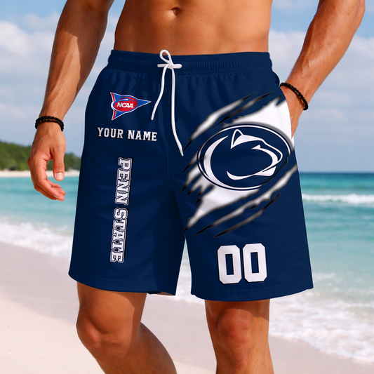LIMITED DROP - NEW CUSTOMIZED | NCAA FBS23 PNL PS NITTANY LIONS SHORT PANTS