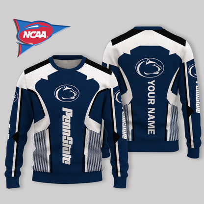 LIMITED EDITION - NEW CUSTOMIZED NCAA FBS23 PNL PENN STATE NITTANY LIONS UGLY SWEATER