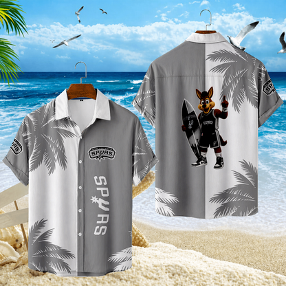 FINAL SALE - NEW CUSTOMIZED NBA23 SAS SAN ANTONIO SPURS UNISEX HAWAIIAN SHIRT