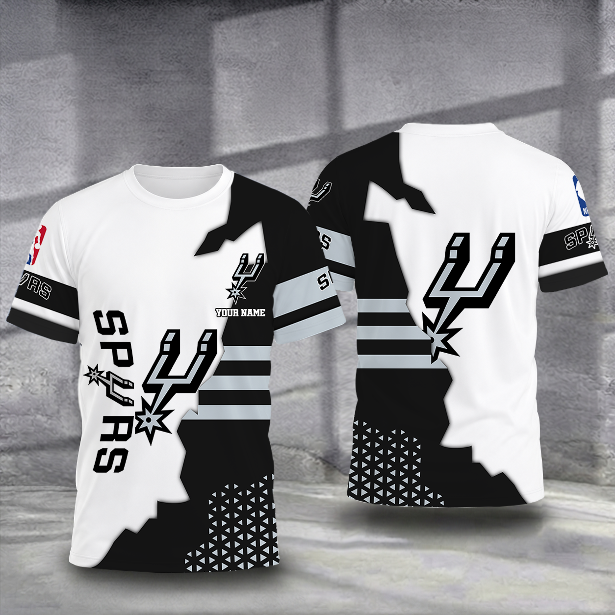FINAL SALE - NEW CUSTOMIZED NBA23 SAS SAN ANTONIO SPURS T-SHIRT, POLO SHIRT, ZIP POLO SHIRT, SWEATSHIRT, HOODIE & ZIP HOODIE