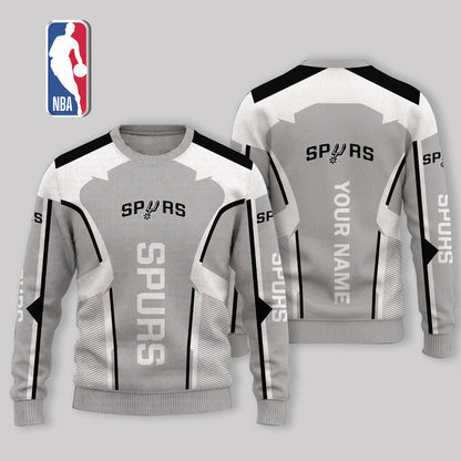 LIMITED EDITION - NEW CUSTOMIZED NBA23 SAS SAN ANTONIO SPURS UGLY SWEATER