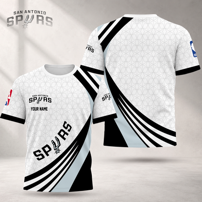 FINAL SALE - NEW CUSTOMIZED NBA23 SAS SAN ANTONIO SPURS T-SHIRT, POLO SHIRT, ZIP POLO SHIRT, SWEATSHIRT, HOODIE & ZIP HOODIE
