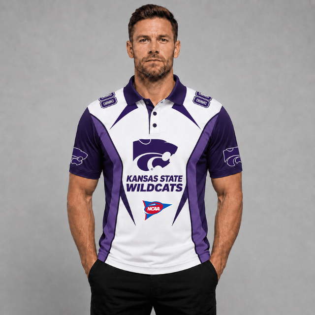 EXCLUSIVE EDITION - NEW CUSTOMIZED NCAA FBS24 KSW KANSAS STATE WILDCATS POLO SHIRT, ZIP POLO SHIRT, HOODIE, ZIP HOODIE, T-SHIRT & SWEATSHIRT