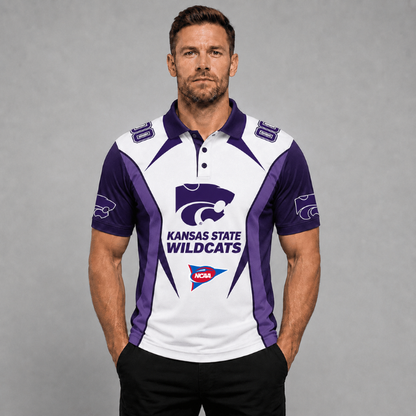 EXCLUSIVE EDITION - NEW CUSTOMIZED NCAA FBS24 KSW KANSAS STATE WILDCATS POLO SHIRT, ZIP POLO SHIRT, HOODIE, ZIP HOODIE, T-SHIRT & SWEATSHIRT