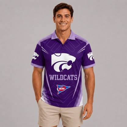 ELITE EDITION - NEW CUSTOMIZED NCAA FBS24 KSW KANSAS STATE WILDCATS POLO SHIRT, ZIP POLO SHIRT, HOODIE, ZIP HOODIE, T-SHIRT & SWEATSHIRT