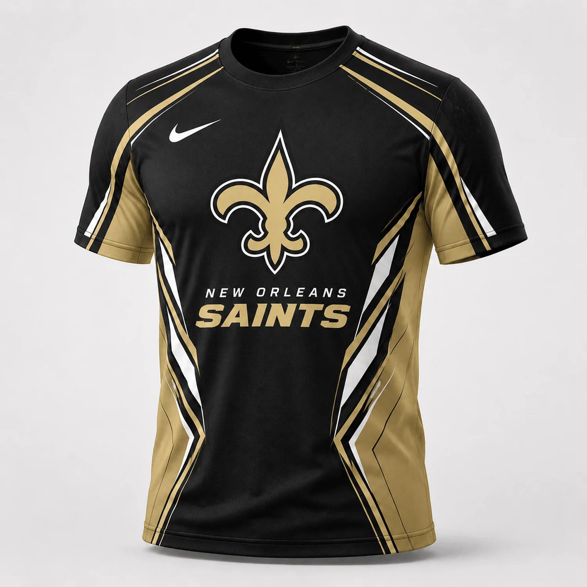 VIRAL EDITION - NEW CUSTOMIZED NFL24 NOS NEW ORLEANS SAINTS T-SHIRT, POLO SHIRT, ZIP POLO SHIRT, SWEATSHIRT, HOODIE & ZIP HOODIE