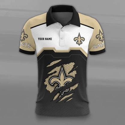 VIRAL EDITION - NEW CUSTOMIZED NFL24 NOS NEW ORLEANS SAINTS T-SHIRT, POLO SHIRT, ZIP POLO SHIRT, SWEATSHIRT, HOODIE & ZIP HOODIE