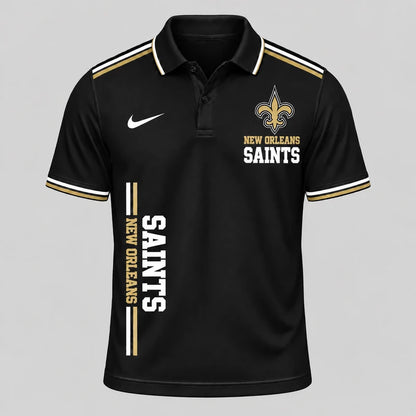 VIRAL EDITION - NEW CUSTOMIZED NFL24 NOS NEW ORLEANS SAINTS T-SHIRT, POLO SHIRT, ZIP POLO SHIRT, SWEATSHIRT, HOODIE & ZIP HOODIE