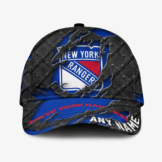 LIMITED EDITION - NEW CUSTOMIZED NHL24 NYR NEW YORK RANGERS CLASSIC CAP
