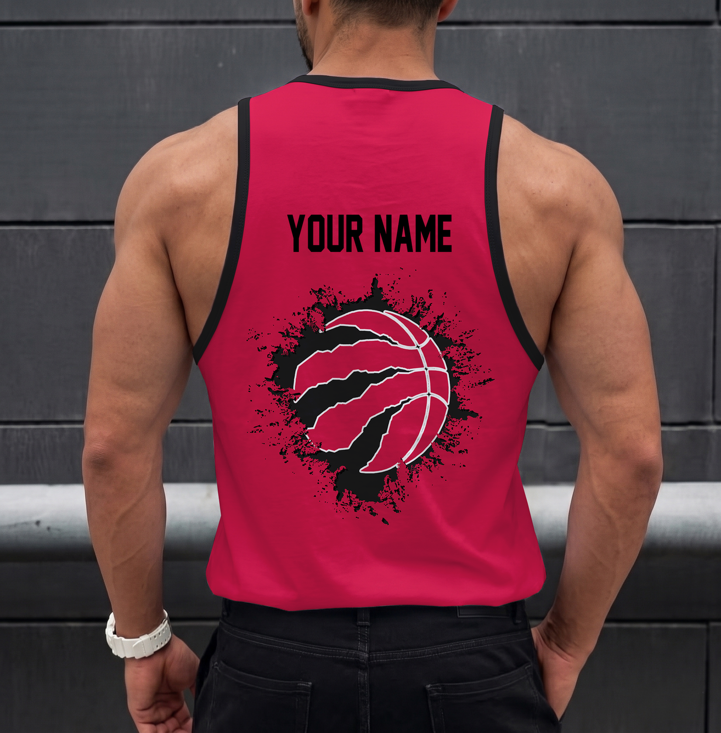 FINAL SALE - NEW CUSTOMIZED NBA24 TRA TORONTO RAPTORS UNISEX TANK TOP