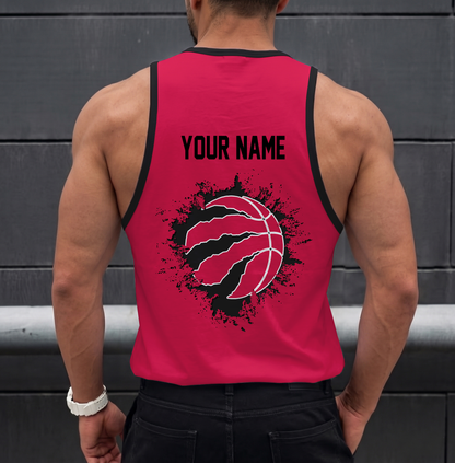 FINAL SALE - NEW CUSTOMIZED NBA24 TRA TORONTO RAPTORS UNISEX TANK TOP