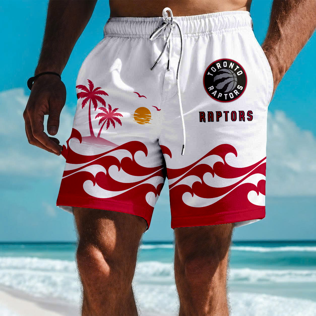 FINAL SALE - NEW CUSTOMIZED NBA24 TRA TORONTO RAPTORS SHORT PANTS