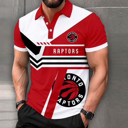 FINAL SALE - NEW CUSTOMIZED NBA24 TRA TORONTO RAPTORS POLO SHIRT, ZIP POLO SHIRT & T-SHIRTS