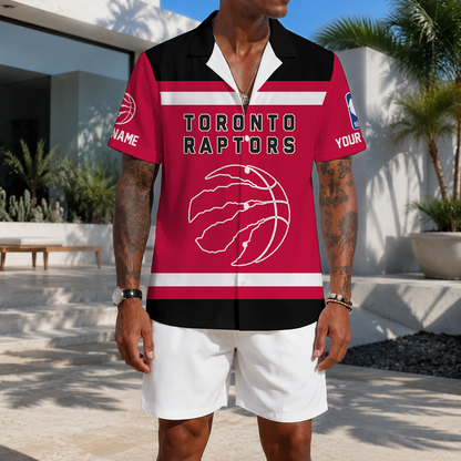 LIMITED EDITION - NEW CUSTOMIZED NBA24 TRA TORONTO RAPTORS UNISEX HAWAIIAN SHIRT