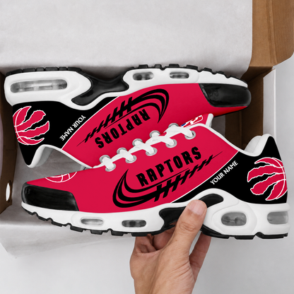 LIMITED EDITION - NEW CUSTOMIZED NBA24 TRA TORONTO RAPTORS AIR MAX PLUS SNEAKERS