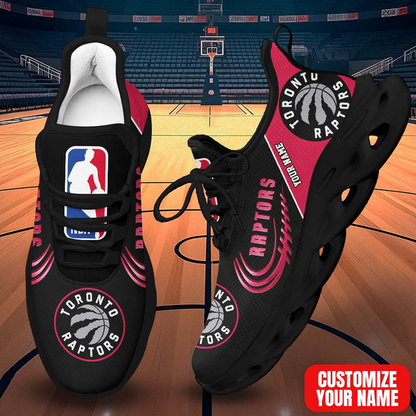 FINAL SALE - NEW CUSTOMIZED NBA24 TRA TORONTO RAPTORS PREMIUM CLUNKY SNEAKERS